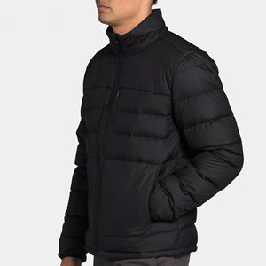 OEM ODM al por mayor logotipo personalizado 2025 moda Patchwork capucha hombre invierno al aire libre cortavientos acolchado Puffer chaquetas para hombres - Product Image 6