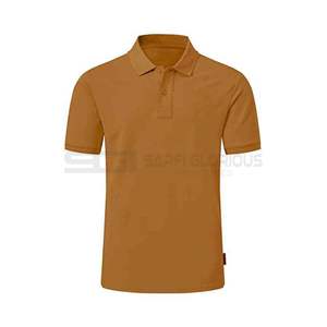 Chemise de golf à manches courtes personnalisée pour hommes coton respirant grande taille tenue décontracté couture multi-panneaux imprimé commande pour polos - Product Image 1