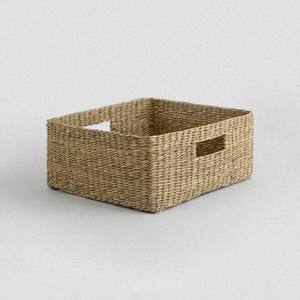 Paniers en jonc de mer fabriqués à la main meilleure vente panier en herbe de mer stockage de décor d'événement de vacances de noël - Product Image 2