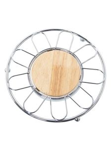Sous-plat en métal de style industriel pour comptoirs de cuisine, supportant les poêles, les casseroles, les assiettes, les bols, les ustensiles de cuisson, les ustensiles de cuisine chauds en toute sécurité - Product Image 3