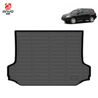 Tapis de sol de voiture thermoformés de qualité supérieure, découpés au laser, toutes saisons, pour Toyota RAV4 2006-2012, tapis de coffre de voiture Wildlander