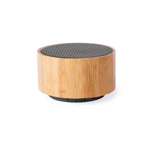 Altoparlante Bluetooth in Bambù Denzel, Gadget Promozionale Personalizzato per Aziende - Product Image 2