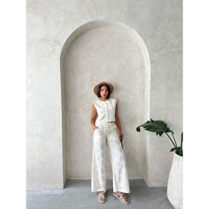 Combinaisons et salopettes sans manches brodées pour femmes - Product Image 3