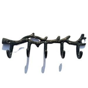 5 Heavy Duty Black Metal Wall <b>Hooks</b> Key <b>Hooks</b> Wall Hanger <b>Coat</b> <b>Hook</b> Rail for <b>Coat</b> Hat Towel <b>Wooden</b> Doors Iron Brass Zinc Steel - Product Image 1