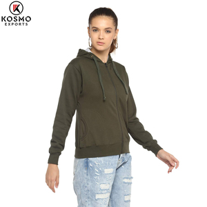 แจ็กเก็ตลำลองสำหรับผู้หญิงทรงสลิมฟิตฤดูใบไม้ร่วงพร้อมโลโก้ด้านหน้ามีซิปแบบกำหนดเองสำหรับฤดูหนาว - Product Image 4