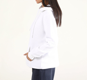 เสื้อฮู้ดโอเวอร์ไซส์ลายนูนลายการ์ตูนสำหรับผู้หญิงเสื้อฮู้ดโอเวอร์ไซส์แบบวินเทจพิมพ์ลายพัฟผ้าฝ้ายแบบ3D ตามสั่ง - Product Image 1