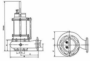Heavy Duty Stainless Steel Submersible Sewage <b>Pump</b> 1 HP Single Phase Electric Centrifugal High Pressure Fully Automatic Control - Product Image 4