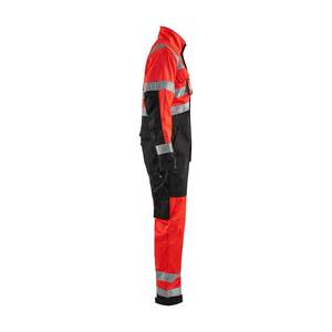 Overoles de algodón resistentes al fuego de alta visibilidad al por mayor, ropa de trabajo duradera y transpirable, ropa de protección para la construcción industrial - Product Image 2