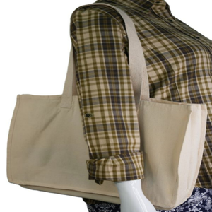 Bolsa de lona ecológica de algodón orgánico 100% con logotipo personalizado, bolsa reciclada multiusos de alta resistencia para compras de comestibles - Product Image 5