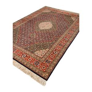 Tapis en laine noués à la main Aalam Blue, grande surface, motifs rectangulaires en diamant Pae-4916, pour la maison, pour le salon, la chambre à coucher - Product Image 2