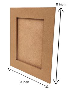 กรอบรูปทำด้วยมือพร้อมแผ่นไม้ MDF รองรับกรอบรูปผ้าใบทำมือคุณภาพสูง - Product Image 3
