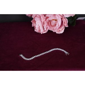 SILVERINGS Pulsera de tenis Amour de plata de ley 925, accesorio de moda - Product Image 2