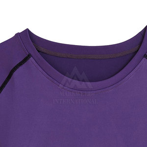 ออกแบบโลโก้ของคุณเอง เสื้อคอมเพรสชั่นผู้ชาย ชุดออกกำลังกาย เสื้อคอมเพรสชั่นผู้ชายดีไซน์ล่าสุด - Product Image 3