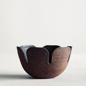 Vajilla, Tazones para Servir, Diseño Artesanal, Plato y Tazón para Servir Alimentos, Diseño Rústico, Decoración de Interiores, Material Sólido - Product Image 5