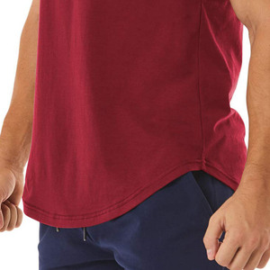 Débardeur de sport personnalisé pour hommes grande taille respirant sans manches col en O Débardeur de sport Fitness Singlet Workout Muscle Bodybuilding Débardeur pour hommes - Product Image 3