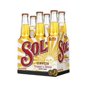 Sol Larger Draft Beer 330ml Variety <b>Pack</b>-Includes Steam <b>Wheat</b> Dark Lagers Packaged in Bulk Bottles and Boxes - Product Image 4