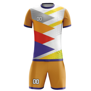 Uniformes de Fútbol para Niños Personalizados de la Nueva Temporada 2026 al por Mayor, Uniformes de Fútbol Transpirables 100% Poliéster - Product Image 3