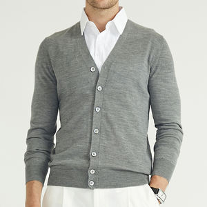 Pull cardigan léger, logo personnalisé, marque privée, nouveau design, qualité supérieure, vente en gros - Product Image 5