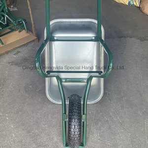 รถเข็นเหล็กแข็งแบบมีล้อลากสำหรับสร้างสวนรถเข็นสำหรับใช้ในการก่อสร้างทางอุตสาหกรรม - Product Image 6