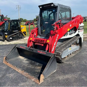 Tractor con Dirección Deslizante Takeuchi TL6R TL150 TL120 TL12R2 TL10V2 con Cabina, Cargador Frontal y Excavadora - Product Image 2