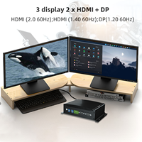 MIni Pc Core i3, i5, i7, processeur double Lan, sans ventilateur, avec RS232, double HD +, DP, Triple affichage, mini ordinateur industriel intégré