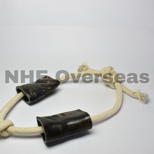 Tuffie naturel en corne de buffle coupé avec corde Jouet à mâcher sain et durable pour chiots et chiens adultes - Product Image 2