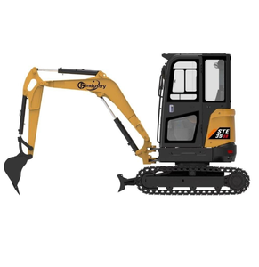 Entrega rápida Precio bajo En stock Mini excavadora sobre orugas de uso agrícola pequeño 1,5 toneladas 2 toneladas para la venta - Product Image 1