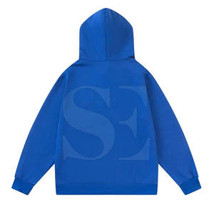 Chándal de hombre al por mayor de alta calidad bordado personalizado de algodón liso conjunto de chándal para uso en invierno - Product Image 2