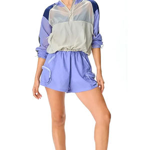 OEM Active Wear Short de sport pour femme Taille haute Respirant Séchage rapide Style vintage Vente en gros Shorts d'entraînement - Product Image 2