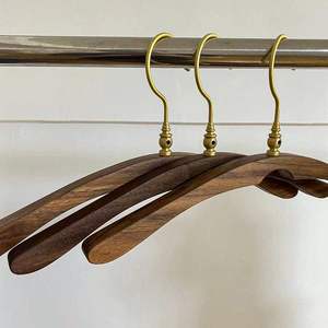 ที่แขวนเสื้อผ้าทำด้วยมือไม้สำหรับตู้เสื้อผ้าห้องน้ำห้องนั่งเล่นเสื้อสูทสำหรับเสื้อโค้ทกางเกง - Product Image 2