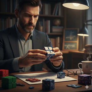 Magique Galaxie for Rubik's <b>Cube</b> Plastic <b>Puzzle</b> <b>Cube</b> - Product Image 1