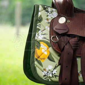 BRAND ZONE Premium Quality Horse Tack Gear Tapis de selle par sublimation fabriqués en usine Grossiste direct pour les besoins équestres - Product Image 4