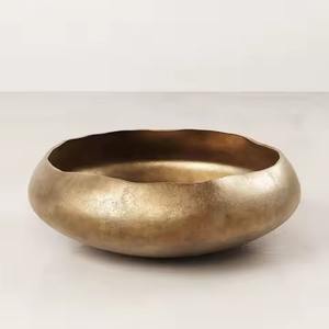 Metal Date <b>Bowl</b> With Smooth Finish Ideal For Daily Use In Homes Restaurants And Event Catering Services - Product Image 3