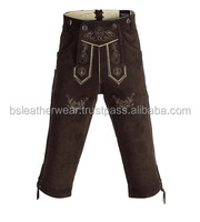 Lederhosen traditionnel bavarois allemand personnalisé 2024, vêtements décontractés pour hommes et garçons, léger, non tissé, taille haute, short