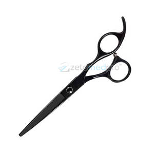 Ciseaux à cheveux en titane noir pour salon de coiffure, ciseaux à cheveux professionnels en titane noir pour coiffeurs - Product Image 3