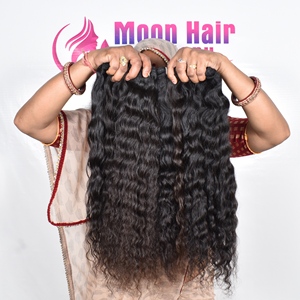 Cheveux Moon : Offre de Gros – Extensions de Cheveux Humains Indiens Bouclés, Texture Naturellement Douce et Soyeuse, Disponibles à la Vente à l'Exportation à Prix Abordable - Product Image 1