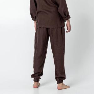 Pantalon décontracté pour homme, coupe ample, avec cordon de serrage, poches latérales, longueur intégrale, mode printemps-été, nouveau style, fabricant - Product Image 4