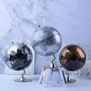 ลูกโลกโลหะที่มีป้ายกำกับสำหรับการเดินทางเหมาะสำหรับห้องอ่านหนังสือหรือออฟฟิศที่บ้าน - Product Image 6
