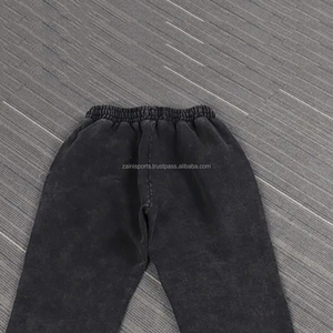 Pantalones de Mujer con Corte Acampanado, Mezcla de Algodón Premium de 280 g/m², Tejido Elástico Suave, Diseño de Corazón con Pintura en Aerosol, Logotipo Personalizado Disponible - Product Image 6