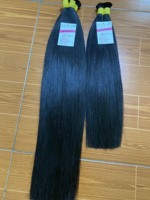 Harga pabrik terbaik rambut jumlah besar Virgin Vietnam 100% rambut manusia ekstensi rambut panjang