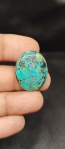 Turquesa Tibetana 100% Natural, Precio al por Mayor, Lote de Cabujes de Turquesa Tibetana Hechos a Mano para la Fabricación de Joyas - Product Image 3