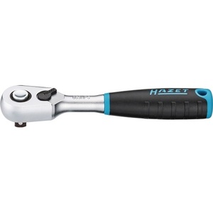HAZET 863HPS Llave de Trinquete Reversible de 1/4'' con 90 Dientes, Herramienta de Reparación Automotriz de 2 Componentes con Palanca - Product Image 1