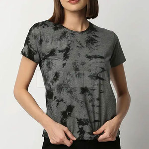 เสื้อยืดแขนสั้นลำลองผู้หญิงขายดี สีสันปรับแต่งได้ ผ้าแคนวาสน้ำหนักเบา ดีไซน์ระบายอากาศ ซับลิเมชั่น สำหรับฤดูร้อน แห้งเร็ว - Product Image 6