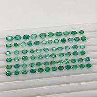 Émeraude naturelle de Zambie de 24,05 carats, taille ovale, pierre précieuse en vrac pour la fabrication de bijoux, pierres d'émeraude facettées, fournisseur en gros d'Inde
