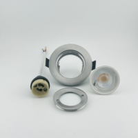 Spot LED moderne IP44 7W, encastré, montage en surface, CCT réglable, éclairage intérieur, étanche, en alliage d'aluminium