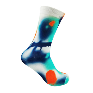 Calcetines de tripulación para hombre con calcetines en blanco impresos digitales personalizados con diseño de sublimación de su propia foto-MOQ 10 pares - Product Image 1