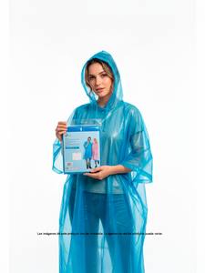 Combinaison de pluie réutilisable, imperméable et écologique |   Léger et portable |   Ajustable Unisexe |   Vente en gros |   Design moderne |   Tour Travel - Product Image 5