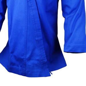 Uniforme de karate de poliéster de alta calidad, diseño de artes marciales, tu propio uniforme de karate, logotipo personalizado al por mayor - Product Image 4