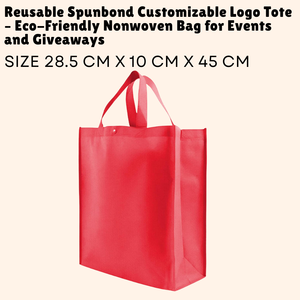 ถุงผ้านอนวูฟเวนเป็นมิตรต่อสิ่งแวดล้อมใช้ซ้ำได้โลโก้ออกแบบได้ตามต้องการ - Product Image 1