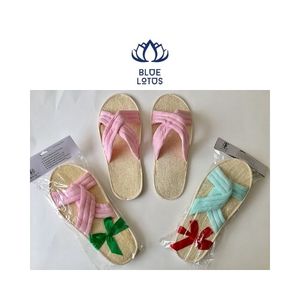 Prix GEM Matières premières : sandales en loofah, autres sandales et pantoufles, écologiques, faites à la main, personnalisées - Product Image 1